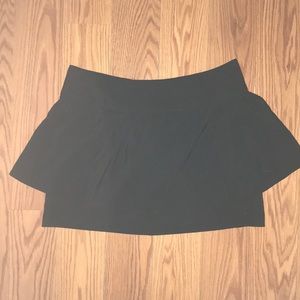 Black BellaCore Mini Skirt